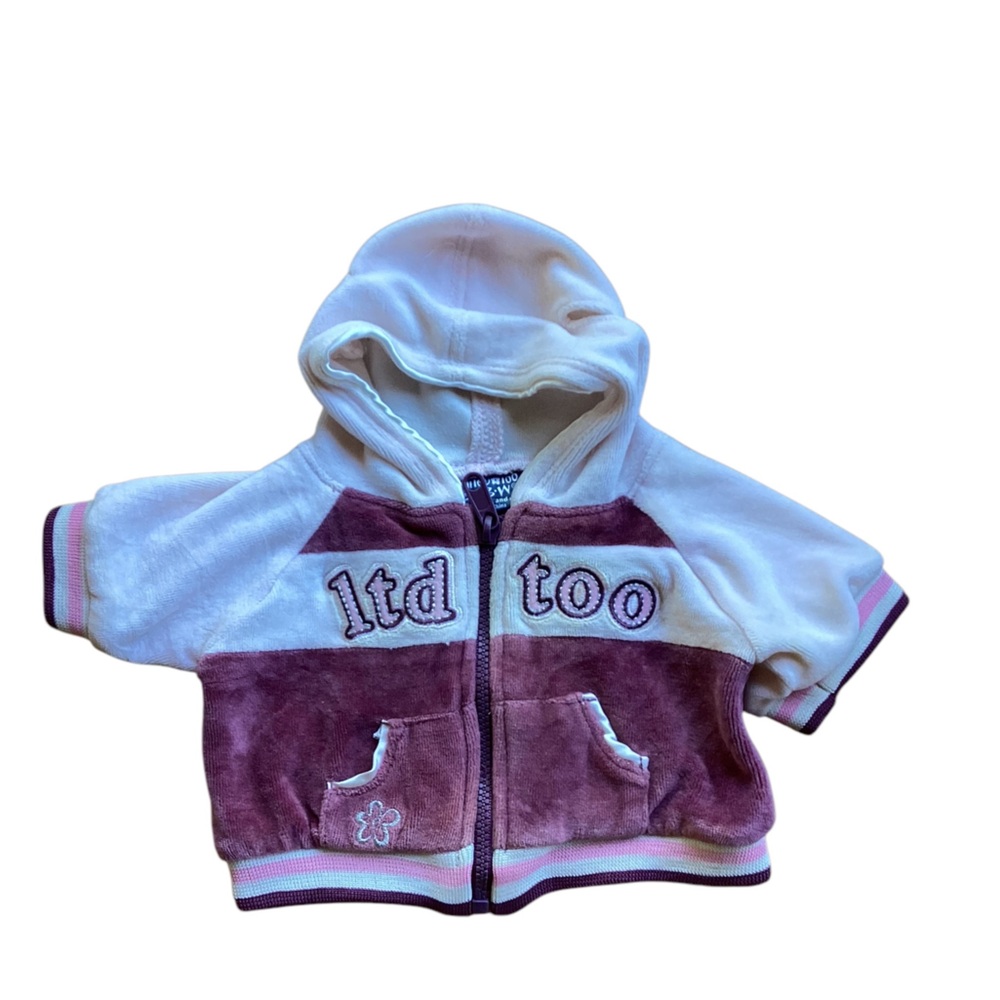 Limited too jacket for small dog or stuffed animal Y2k tracksuit